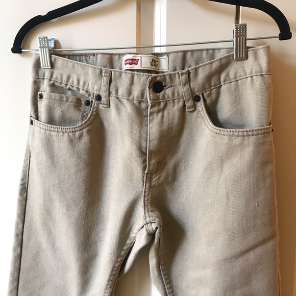 Like New Levi’s 511 Slim tan color jeans - Picture 3 of 8